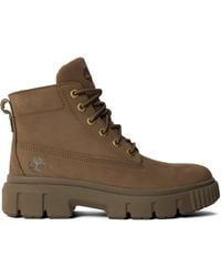 Timberland - Greyfield Mid Lace Up Boot Medium B - Lyst
