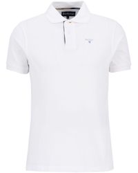 Barbour - Tartan Pique Polo Shirt - Lyst