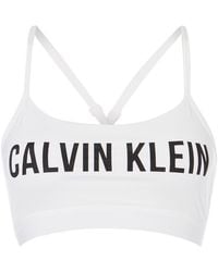 Calvin Klein - Low Impact Sports Bra - Lyst