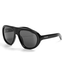 Prada - 0Pr C05S Oversized Sunglasses - Lyst