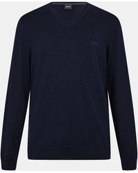 BOSS - Batisse E Knitted Top - Lyst