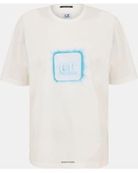 CP COMPANY METROPOLIS - Front Logo T-Shirt - Lyst