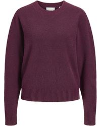 JJXX - Elba Fine Knit Crew Neck Jumper - Lyst