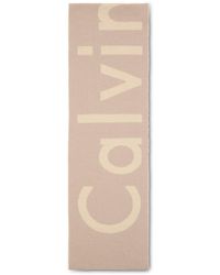 Calvin Klein - Logo Midweight Scarf - Lyst