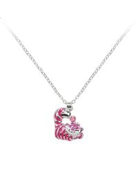 Disney - Cheshire Cat Plated Necklace - Lyst