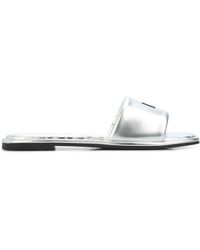 DKNY - Bunnie Flat Sliders - Lyst