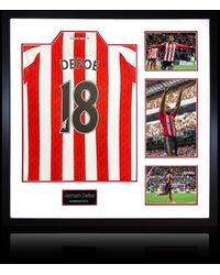 The Fan Cave - Jermain Defoe Signed Sunderland Shirt Elite Frame - Lyst