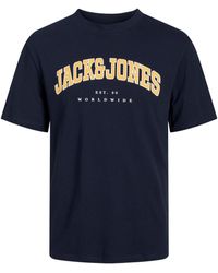 Jack & Jones - Varsity Logo Plus Size T-Shirt - Lyst