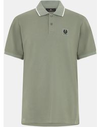 Belstaff - Tipped Polo Shirt - Lyst