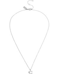 COACH - Starter Chain Necklace - Lyst