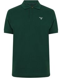 Barbour - Tartan Pique Polo Shirt - Lyst