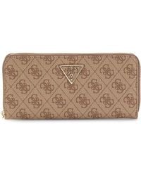 Guess - Laurel Zip-Around Wallet - Lyst
