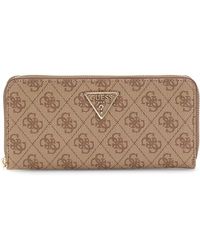 Guess - Laurel Zip-Around Wallet - Lyst