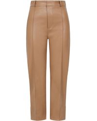 Little Mistress - Leather/Pu Leather Trousers - Lyst
