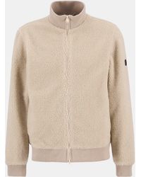 Barbour - Dinstone Fleece Long Sleeve Teddy Coat - Lyst