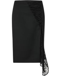 McQueen - Alex Lace Pencil Ski Ld63 - Lyst