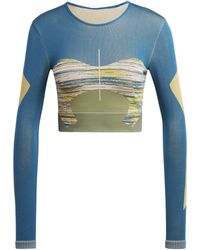 adidas - Long Sleeve Performance Gym Top - Lyst