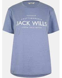 Jack Wills - Forstal Boyfriend T-Shirt Ladies - Lyst