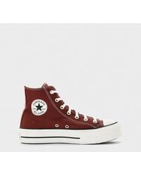 Converse - All Star Platform High Top Trainers - Lyst
