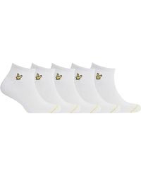 Lyle & Scott - Trainer Ankle Socks - Lyst