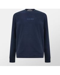 Jack Wills - Jacquard Crew Sweatshirt - Lyst