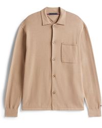 Tommy Hilfiger - Cotton Button-Front Overshirt - Lyst