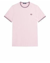 Fred Perry - Twin Tipped T-shirt - Lyst