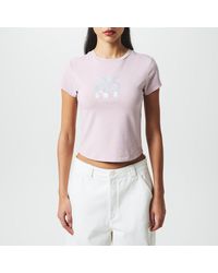 DKNY - Logo Crop Top - Lyst