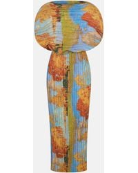 Never Fully Dressed - Artist Tilly Artistic Pattern Long Maxi Dress - Lyst