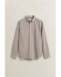 GANT - Gingham Long Sleeve Patterned Shirt - Lyst