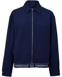 CASABLANCA - Tailored Wool Coach Jacket - Lyst