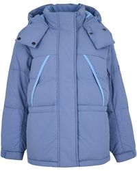 Timberland - Down Puffer Long Puffer Jacket - Lyst