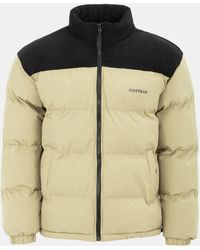 Firetrap - Full Zip Funnel Neck Long Sleeve Puffer Jacket - Lyst