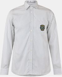 Lacoste - Long Sleeve Patterned Shirt - Lyst
