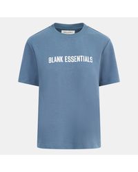 Blank Essentials - E College Cotton Short Sleeve Oversized T-Shirt - Lyst