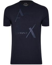 Armani Exchange - Ax Eagle Tee Sn34 - Lyst