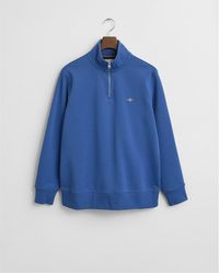 GANT - Shield Half-Zip Sweatshirt - Lyst