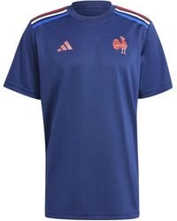 adidas - France Rugby Home T-Shirt Adults - Lyst