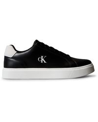 Calvin Klein - Leather Classic Cup Low-Top Trainers - Lyst