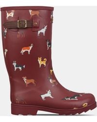 Gelert - Fur Lined Welly Boot - Lyst