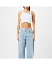 Champion - Short Sleeve Crop Top - Lyst