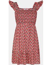 AX Paris - Multi Floral Printed Frill Strap Mini Dress - Lyst
