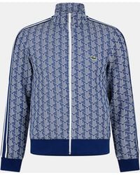Lacoste - All Over Print Tracksuit Top - Lyst