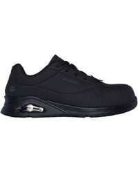 Skechers - Lace Up Athletic Safety Steel Toe Cap Boots - Lyst