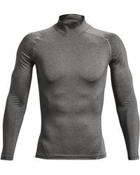 Under Armour - Heatgear Mock Long Sleeve - Lyst