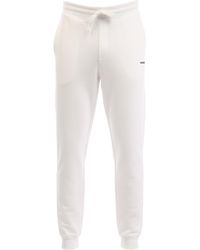 HUGO - Dayote Logo Print Tracksuit Bottoms - Lyst