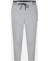 BOSS - Soft Cotton-Blend Jogging Bottoms - Lyst