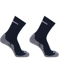 Salomon - Midweight Crew 2 Pack Walking Socks - Lyst