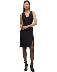 BOSS - Datuxa Bodycon Dress - Lyst