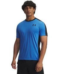 Under Armour - Hg Wordmark Short-Sleeve Performance Gym Top - Lyst